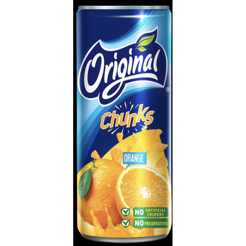 Canette Orange  Fruitée